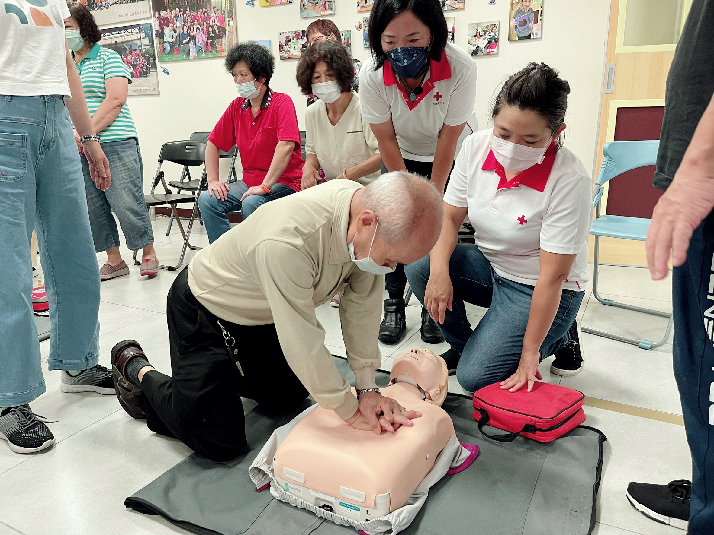全齡學急救 活化老力 共同參與社區防災 －紅十字會2022年「長者急救訓練」執行成果