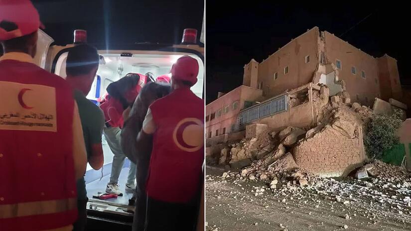 摩洛哥6.8強震死亡人數持續攀升 紅十字會與紅新月會國際聯合會（IFRC）隨即展開人道援助 籲各國紅會為當地提供救援