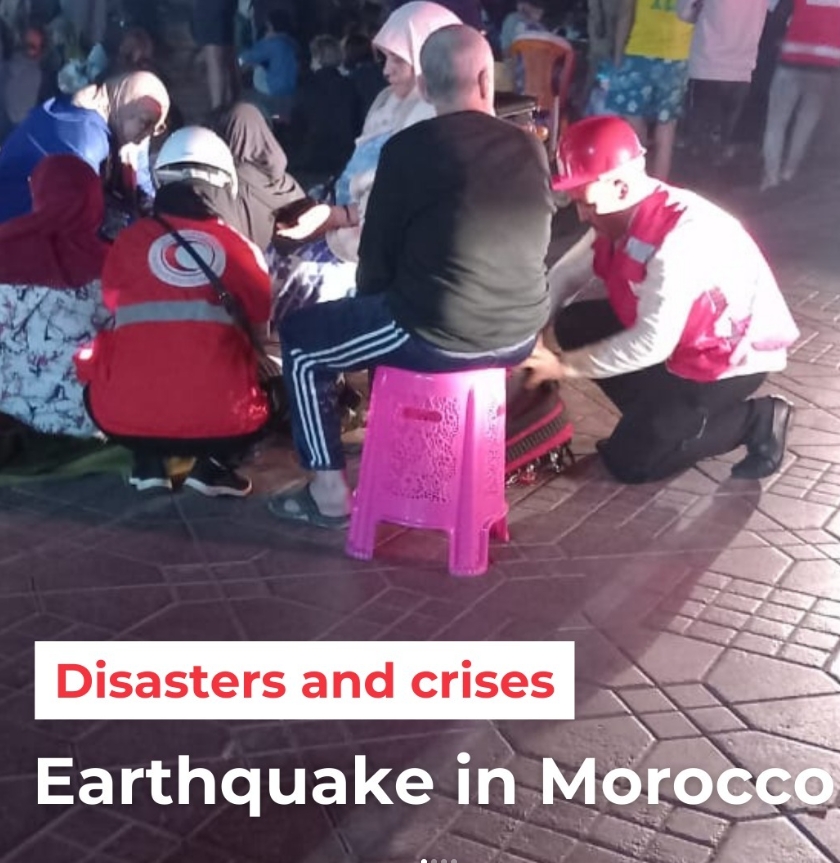  IFRC and Moroccan Red Crescent Responded to Morocco Earthquake