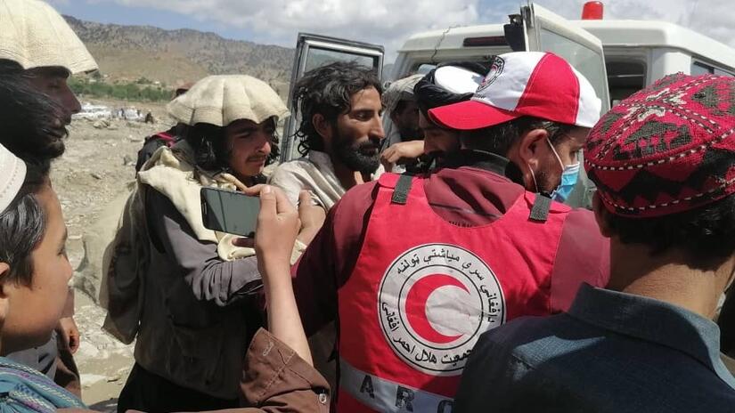 TRC responded to the IFRC Afghanistan Earthquake and supported recovery efforts in Afghanistan